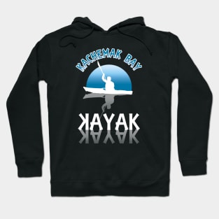 Kachemak Bay Alaska Kayak Hoodie